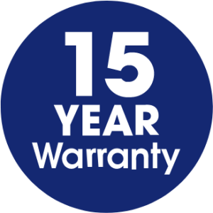 15-Year Warranty